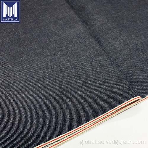 Jeans Raw Material japanese 98 cotton 2 elastane selvedge raw denim Factory